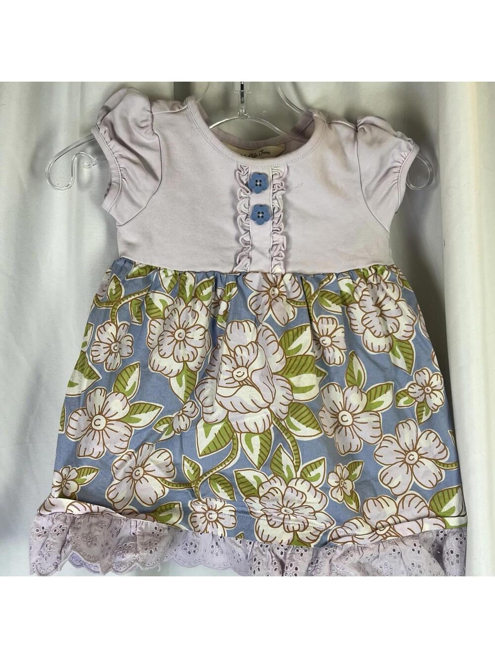 Matilda Jane Dream chasers Wonder and Wander Dress Top Only 6-12mo EUC